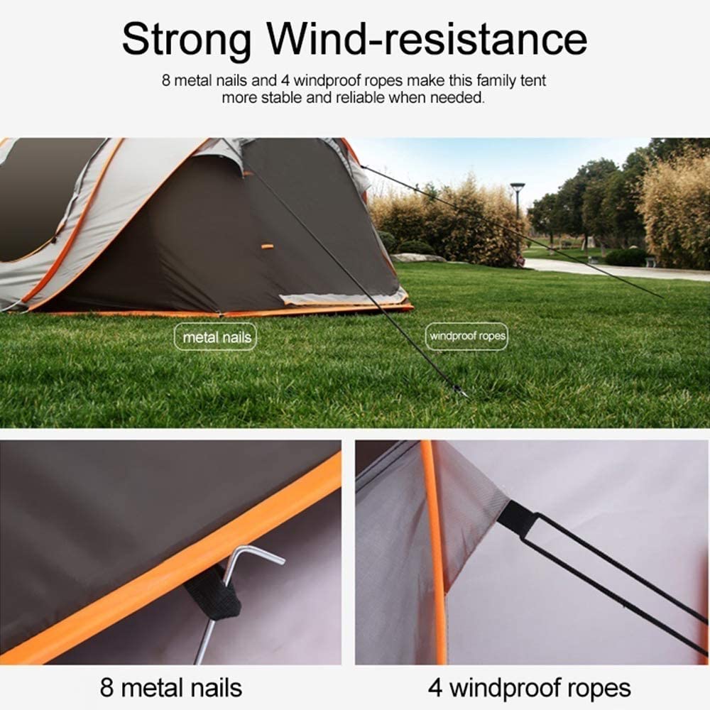 280x200x120CM 5 8 People Large Tent Ultra light Family Outdoor Camping