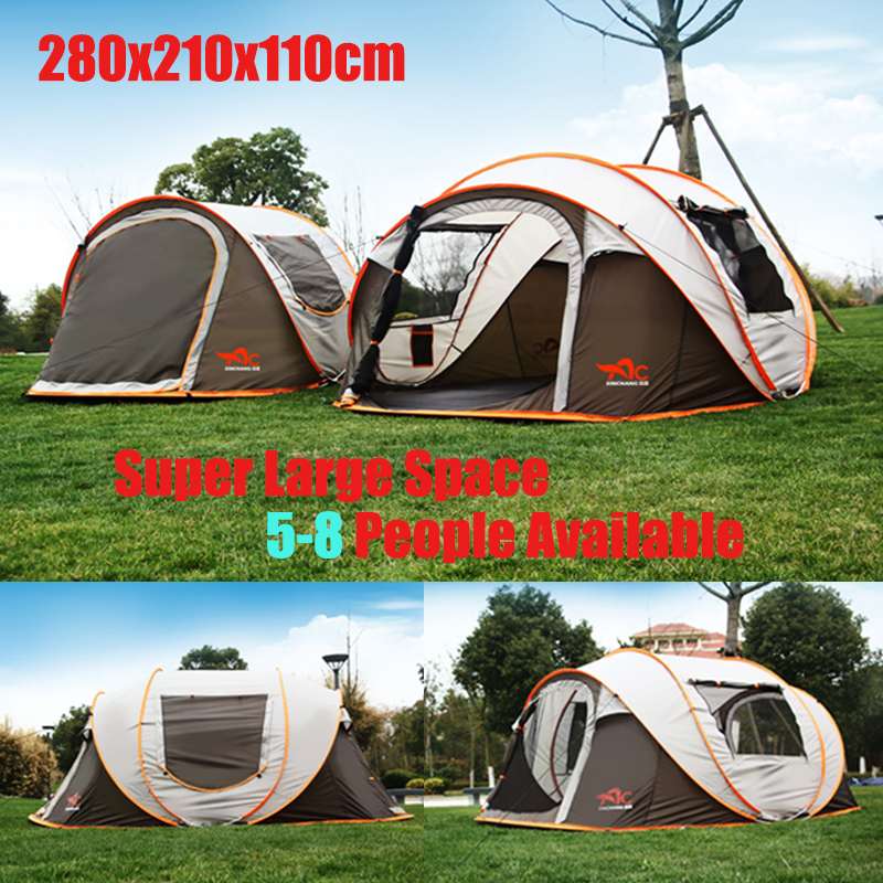 280x200x120CM 5 8 People Large Tent Ultra light Family Outdoor Camping